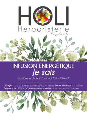 Infusion énergétique - Je sais
